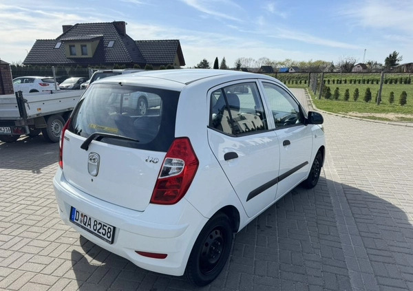 Hyundai i10 cena 16500 przebieg: 115000, rok produkcji 2013 z Grodków małe 121